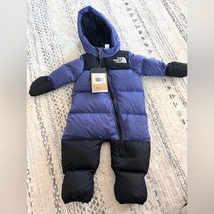 NWT THE NORTH FACE BABY NUPSE 1 CAVE BLUE 3-6 months